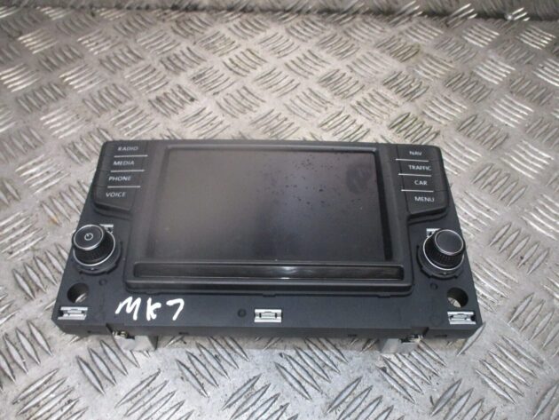 2016 GENUINE VW GOLF MK7 FRONT DISPLAY MULTIFUNCTION SCREEN UNIT 3G0919605D - Image 2