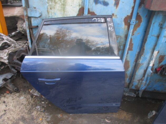 2013 GENUINE AUDI A3 8V HATCHBACK REAR RIGHT DRIVER SIDE BARE SHELL DOOR OSR - Image 2