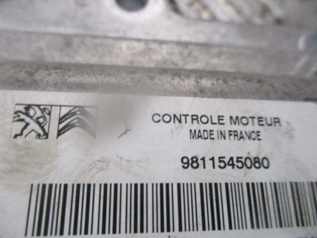2016 GENUINE PEUGEOT 208 PETROL ECU ENGINE CONTROL MODULE UNIT 9811545080 - Image 3