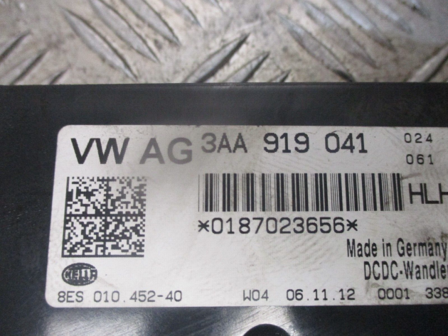 2012 GENUINE VW PASSAT B7 VOLTAGE STABLIZER CONTROL MODULE 3AA919041 - Image 2