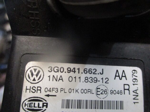 2016 GENUINE VW PASSAT B8 FRONT RIGHT DRIVER SIDE FOG LIGHT LAMP 3G0941662J - Image 4