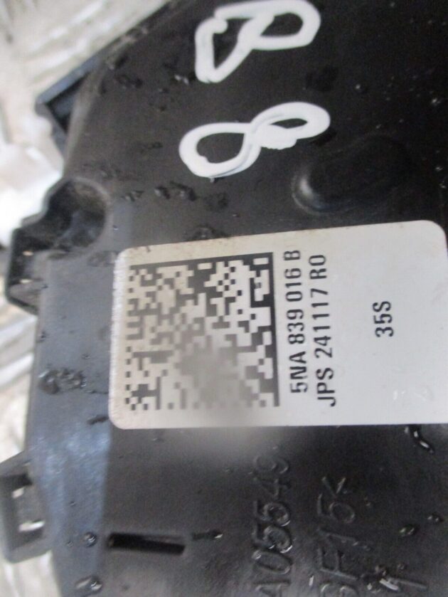 2016 VW PASSAT B8 REAR RIGHT DRIVER SIDE DOOR LOCK MECHANISM 5NA839016B OEM - Image 5