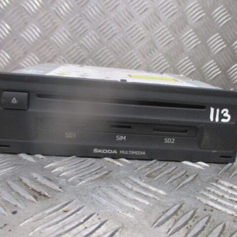 2018 GENUINE SKODA SUPERB MMI SAT NAVIGATION HEAD UNIT 565035021B