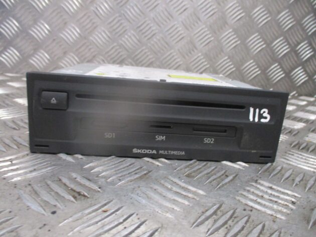 2018 GENUINE SKODA SUPERB MMI SAT NAVIGATION HEAD UNIT 565035021B