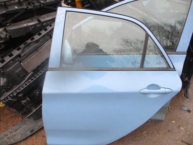 2012 GENUINE KIA PICANTO REAR LEFT PASSENGER SIDE BARE SHELL DOOR - Image 2