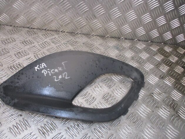 2012 GENUINE KIA PICANTO FRONT LEFT PASSENGER SIDE BUMPER FOG GRILL 865271Y000