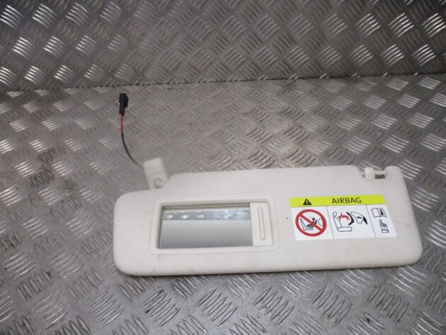 2017 GENUINE VW PASSAT B8 FRONT LEFT PASSENGER SIDE SUNVISOR 3G0857551G - Image 2