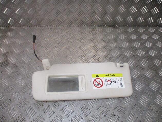 2017 GENUINE VW PASSAT B8 FRONT LEFT PASSENGER SIDE SUNVISOR 3G0857551G - Image 3