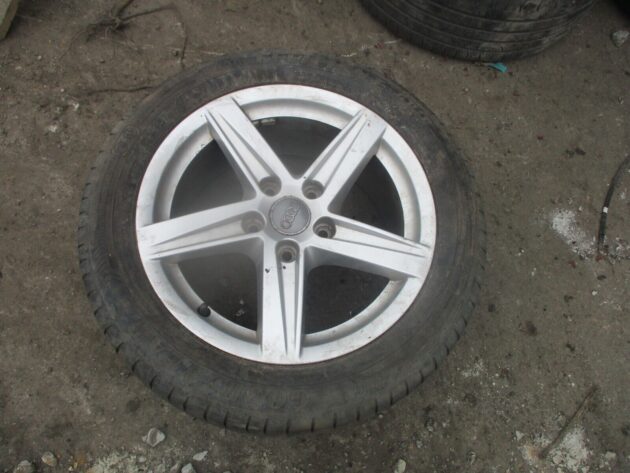 2016 GENUINE AUDI A3 8V 16'' INCH ALLOY WHEEL TYRE 205/55 R16 8V0601025CR - Image 2