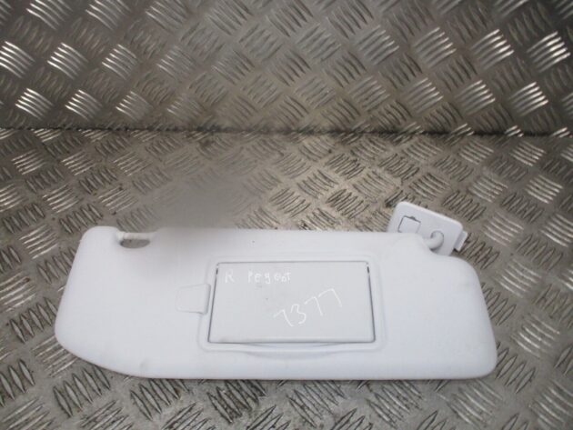 2016 GENUINE PEUGEOT 208 FRONT RIGHT DRIVER SIDE SUN VISOR OSF