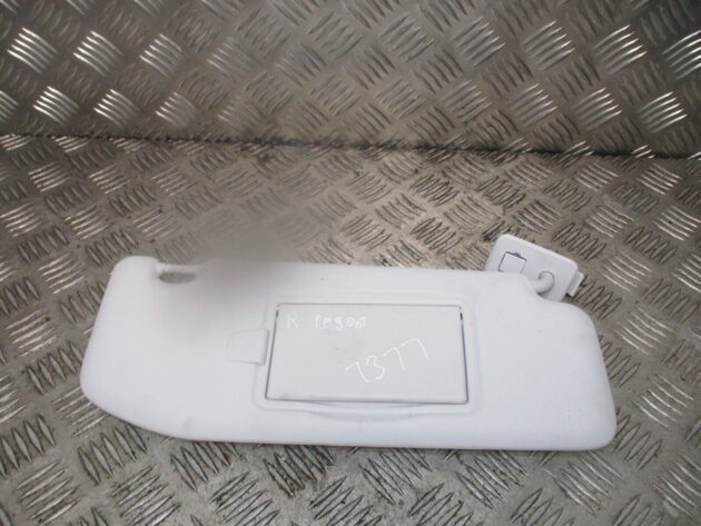 2016 GENUINE PEUGEOT 208 FRONT RIGHT DRIVER SIDE SUN VISOR OSF - Image 2