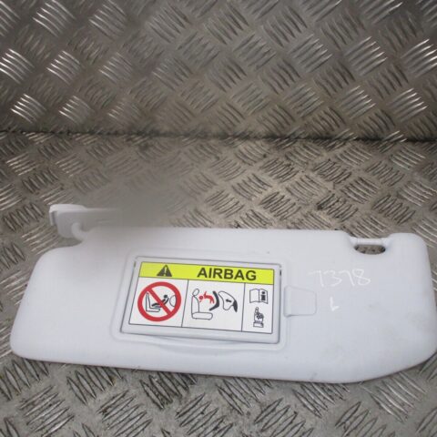 2016 GENUINE PEUGEOT 208 FRONT LEFT PASSENGER SIDE SUN VISOR NSF