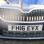 2016 GENUINE SKODA OCTAVIA FRONT COMPLETE BUMPER
