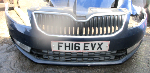 2016 GENUINE SKODA OCTAVIA FRONT COMPLETE BUMPER