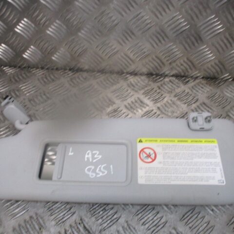 2014 GENUINE AUDI A3 8V FRONT LEFT PASSENGER SIDE SUN VISOR 8V0857551