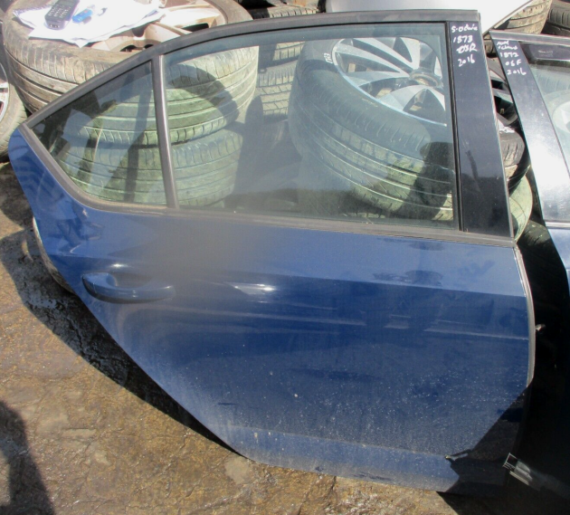 2016 GENUINE SKODA OCTAVIA REAR RIGHT DRIVER SIDE BARE SHELL DOOR OSR