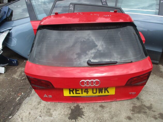 2014 GENUINE AUDI A3 HATCHBACK REAR BARE SHELL TAILGATE BOOTLID - Image 2