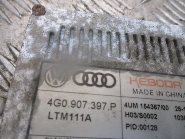 2016 GENUINE AUDI A3 8V HEADLIGHT BALLAST CONTROL MODULE UNIT 4G0907397P - Image 3