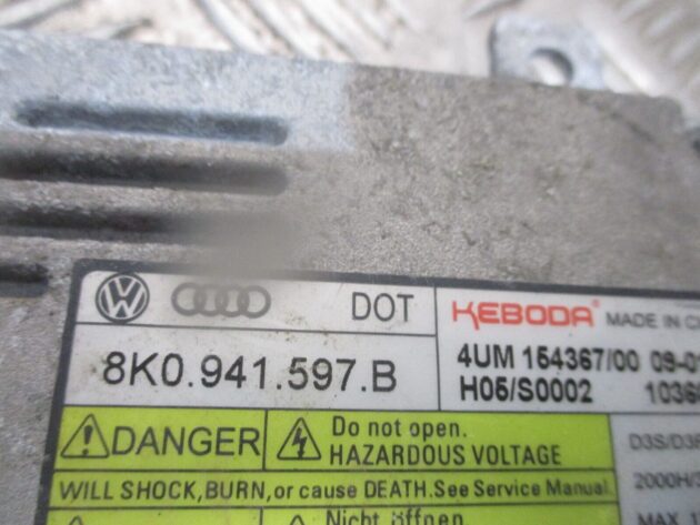 2016 GENUINE AUDI A3 8V XENON HEADLIGHT BALLAST CONTROL MODULE 8K0941597B - Image 3