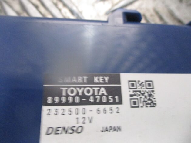 2012 GENUINE TOYOTA PRIUS SMART KEY CONTROL MODULE UNIT 8999047051 - Image 3