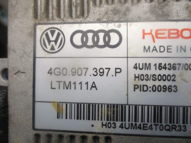 2016 GENUINE AUDI A1 8X RIGHT DRIVER SIDE HEADLIGHT BALLAST MODULE 4G0907397P - Image 2