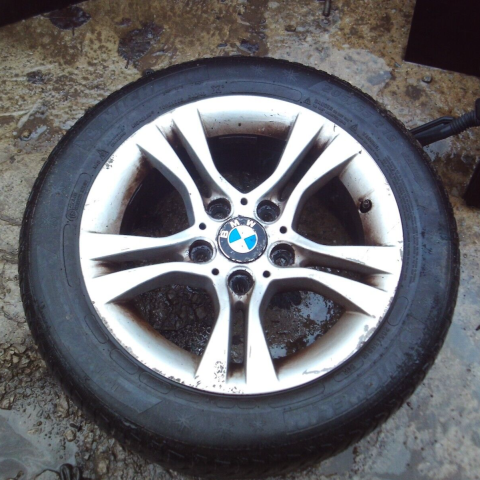 2010 GENUNE BMW 3 SERIES 16'' INCH ALLOY WHEEL TYRE 205/55 R16