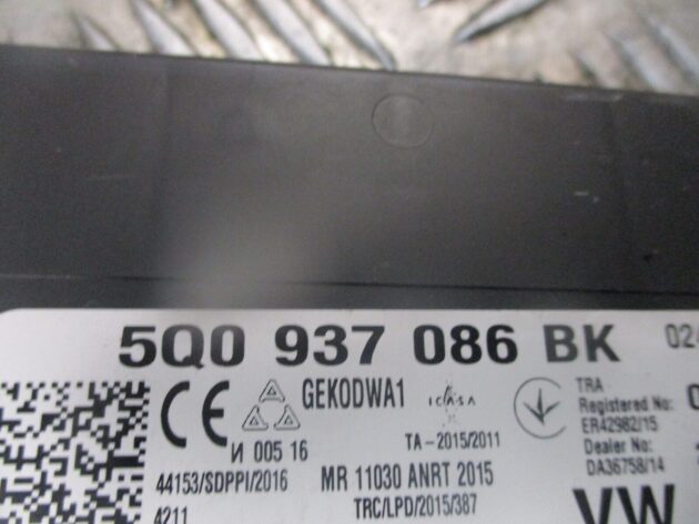 2016 GENUINE VW PASSAT B8 BCM BODY CONTROL MODULE UNIT 5Q0937086BK - Image 3