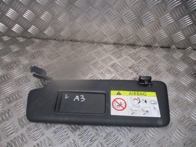 2014 GENUINE AUDI A3 8V FRONT LEFT PASSENGER SIDE SUN VISOR 8V0857551