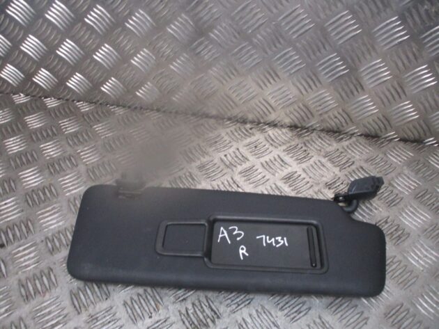 2014 GENUINE AUDI A3 8V FRONT RIGHT DRIVER SIDE SUN VISOR 8V0857552