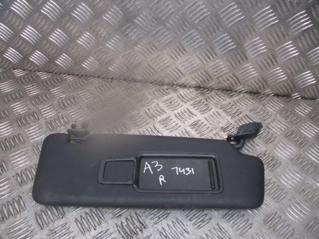 2014 GENUINE AUDI A3 8V FRONT RIGHT DRIVER SIDE SUN VISOR 8V0857552 - Image 2