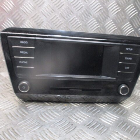 2015 GENUINE SKODA SUPERB RADIO CD PLAYER HEAD UNIT 3V0035869A