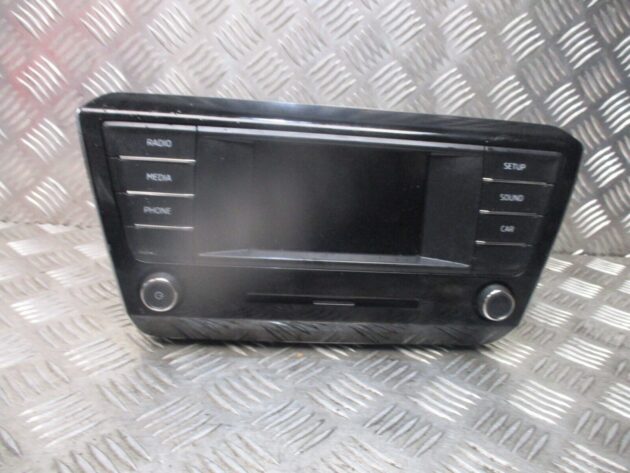 2015 GENUINE SKODA SUPERB RADIO CD PLAYER HEAD UNIT 3V0035869A