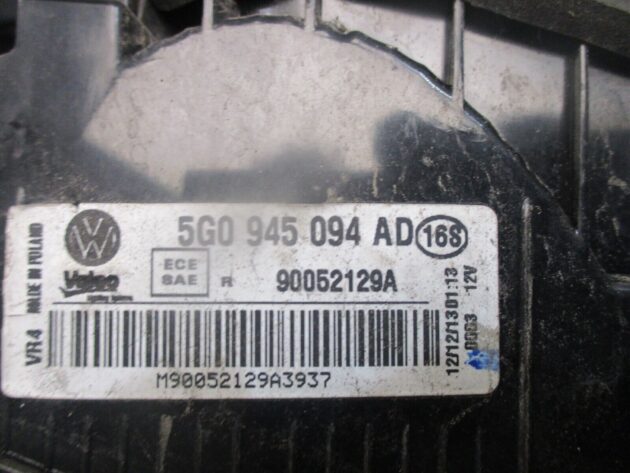 2013 GENUINE VW GOLF MK7 REAR RIGHT DRIVER SIDE INNER TAILLIGHT LAMP 5G0945094AD - Image 6