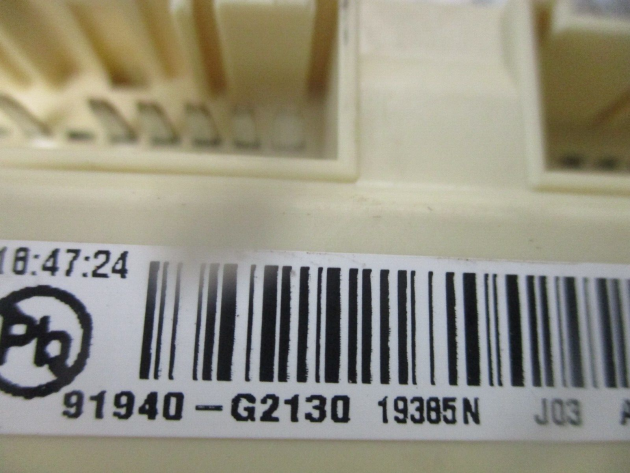 2019 GENUINE HYUNDAI IONIQ IGNITION CONTROL MODULE RELAY BOX 91940G2130 - Image 3