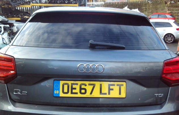 2017 GENUINE AUDI Q2 REAR BARE SHELL TAILGATE BOOTLID