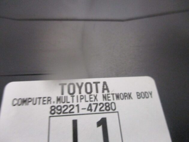 2012 GENUINE TOYOTA PRIUS BCM BODY CONTROL MODULE UNIT 8922147280 - Image 3