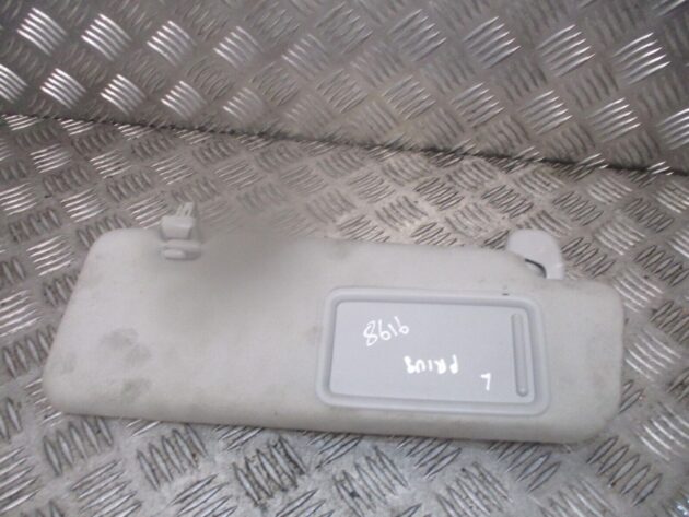 2012 GENUINE TOYOTA PRIUS FRONT RIGHT DRIVER SIDE SUN VISOR OSF