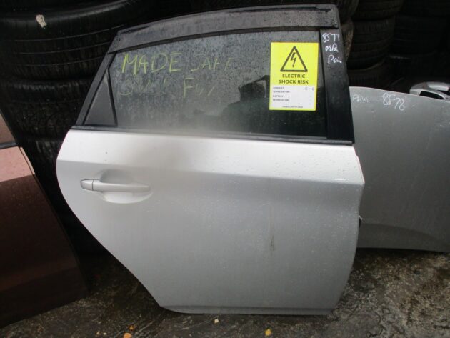 2012 GENUINE TOYOTA PRIUS REAR RIGHT DRIVER SIDE BARE SHELL DOOR OSR