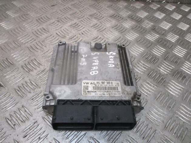 2015 GENUINE SKODA SUPERB MANUAL ENGINE ECU CONTROL MODULE 04L907309R - Image 3