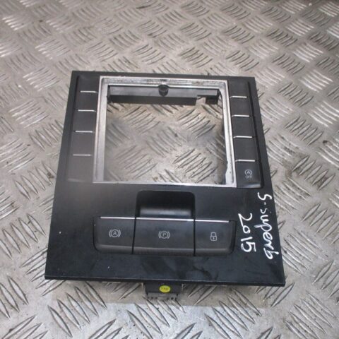 2015 GENUINE SKODA SUPERB GEAR KNOB SURROUND TRIM AND SWITCHES 3V2863212A