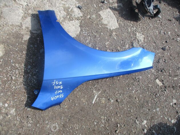 2014 GENUINE SKODA OCTAVIA ESTATE FFONT LEFT PASSENGER SIDE WING FENDER NSF - Image 3