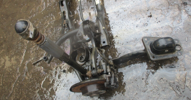 2016 AUDI A3 GOLF MK7 SKODA VRS PASSATB8 SKODA KAROQ SEAT LEON REAR AXLE - Image 3