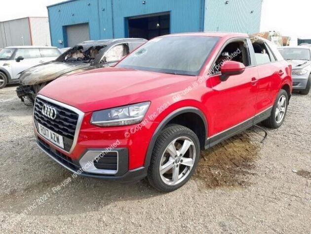 2018 AUDI Q2 DOOR BUMPER ALLOY AIR BAG KIT TAILGATE BREAKING SPARES PARTS