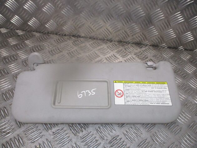 2009 GENUINE TOYOTA VERSO FRONT LEFT PASSENGER SIDE SUN VISOR NSF