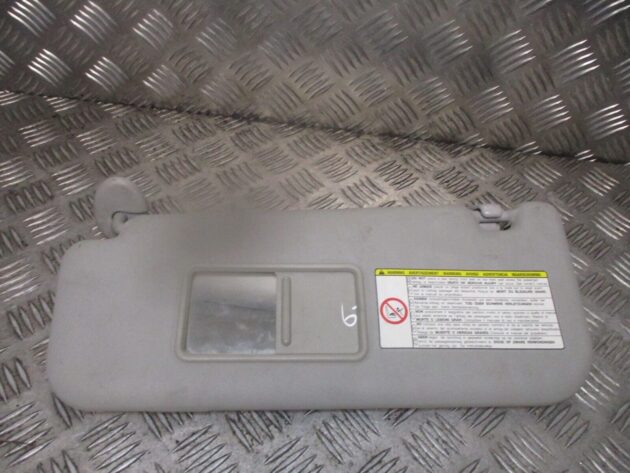 2009 GENUINE TOYOTA VERSO FRONT LEFT PASSENGER SIDE SUN VISOR NSF - Image 3