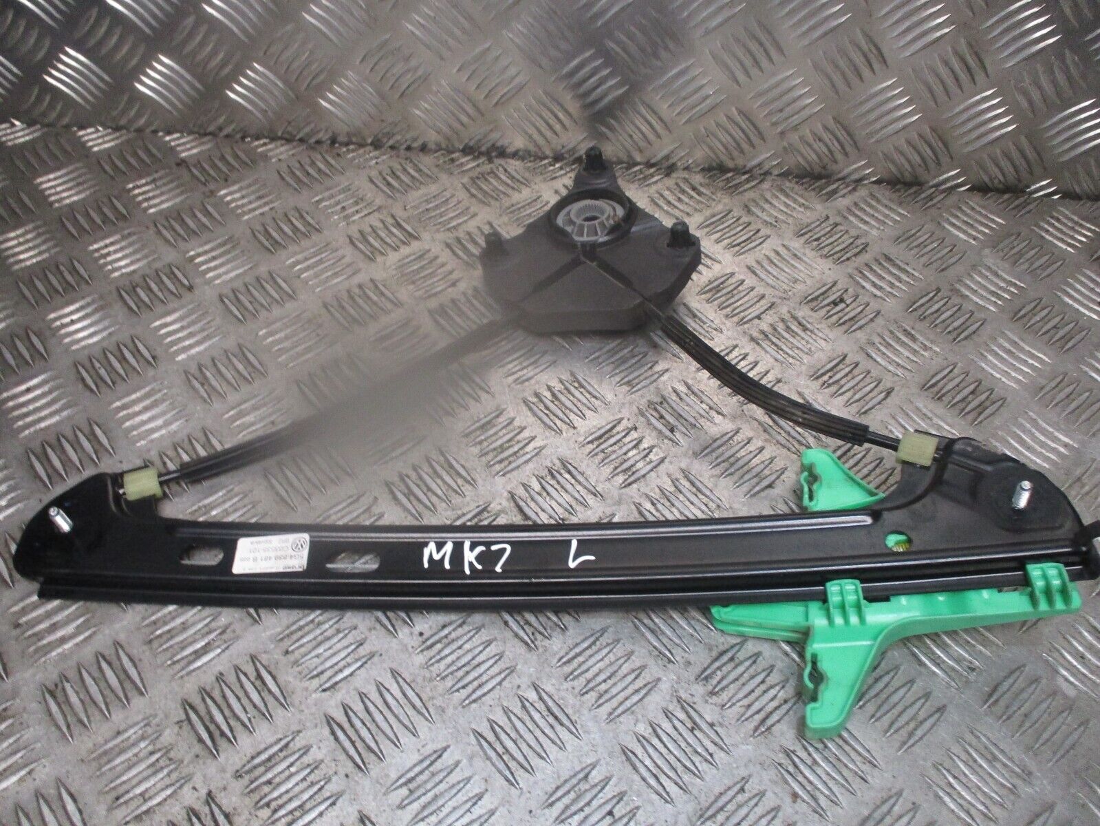 2015 VW GOLF MK7 REAR LEFT PASSENGER SIDE DOOR WINDOW REGULATOR 5G4839461B OEM - Image 2