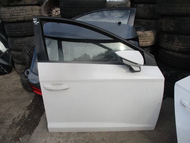 2013 GENUINE SEAT LEON FR HATCHBACK FRONT RIGHT DRIVER SIDE BARE SHELL DOOR - Image 2