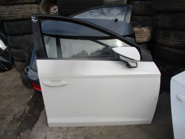 2013 GENUINE SEAT LEON FR HATCHBACK FRONT RIGHT DRIVER SIDE BARE SHELL DOOR - Image 3