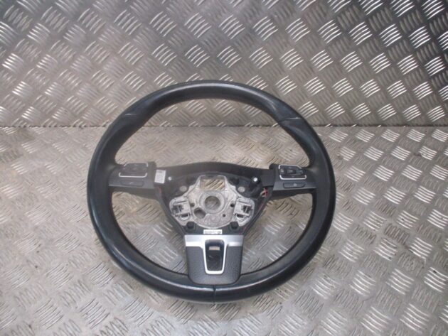 2014 GENUINE VW PASSAT B7 DRIVERS MULTIFUNCTION STEERING WHEEL 3C8419091BF - Image 3