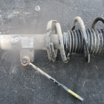 2022 HYUNDAI TUCSON PETROL FRONT RIGHT DRIVER SIDE SHOCK ABSORBER 54650N7000